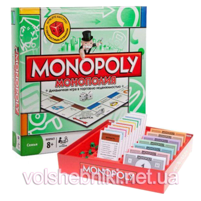 Настільна гра Монополія ТМ Joy Toys JT 6123 Настільна гра Монополія ТМ Joy Toys JT 6123