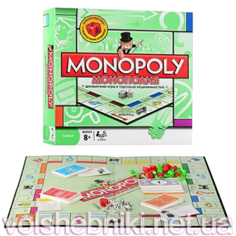 Настільна гра Монополія ТМ Joy Toys JT 6123 Настільна гра Монополія ТМ Joy Toys JT 6123