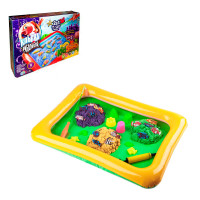 Набір ігровий 2 в 1 Кльова рибалка і Кінетичний пісок ТМ Danko Toys KRKS-01-01