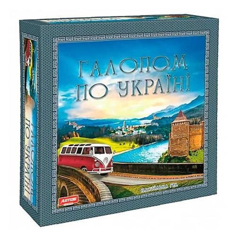 Настільна гра Галопом по Україні 21182 Настільна гра Галопом по Україні 21182