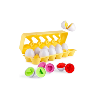 Сортер Яйца набор 12 шт в лотке LB33-3