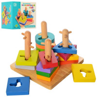 Деревянная игрушка Геосортер ТМ Limo Toy MD 2370