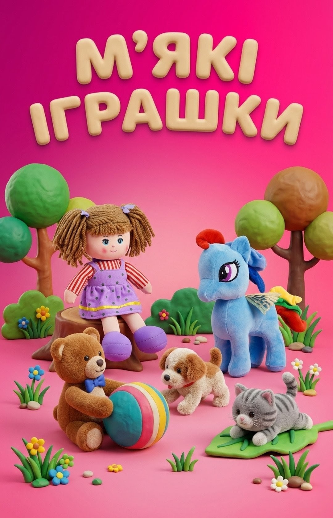 М'які іграшки